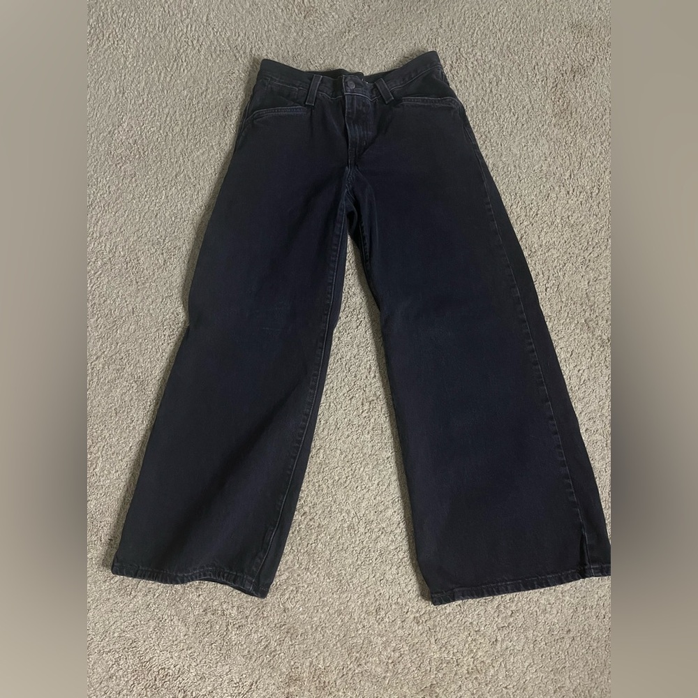 Levi 94 baggy wide leg low rise jean